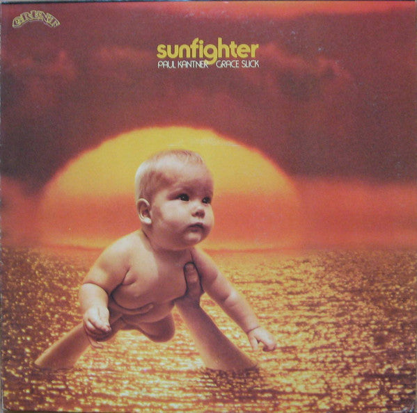Paul Kantner / Grace Slick : Sunfighter (LP, Album, Roc)