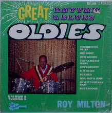 Laden Sie das Bild in den Galerie-Viewer, Roy Milton : Great Rhythm &amp; Blues Oldies Volume 9 - Roy Milton (LP)
