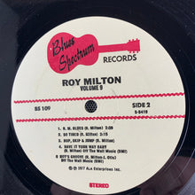 Charger l&#39;image dans la galerie, Roy Milton : Great Rhythm &amp; Blues Oldies Volume 9 - Roy Milton (LP)
