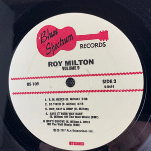 Roy Milton : Great Rhythm & Blues Oldies Volume 9 - Roy Milton (LP)