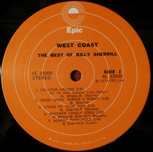 West Coast (5) - The Best of Billy Sherrill - LP