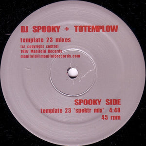 DJ Spooky + Totemplow : Template 23 Mixes (12", Ltd)