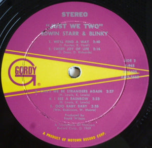 Edwin Starr & Blinky : Just We Two (LP, Album)