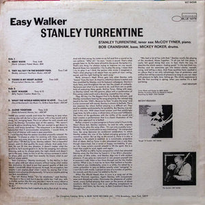 Stanley Turrentine : Easy Walker (LP, Album)