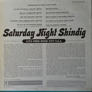 Various : Saturday Night Shindig (LP)
