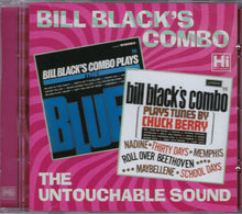 Load image into Gallery viewer, Bill Black&#39;s Combo : Bill Black&#39;s Combo Plays The Blues / Bill Black&#39;s Combo ‎– Plays Tunes By Chuck Berry (CD, Comp)
