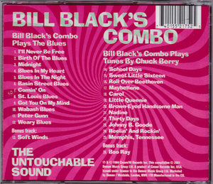 Bill Black's Combo : Bill Black's Combo Plays The Blues / Bill Black's Combo ‎– Plays Tunes By Chuck Berry (CD, Comp)