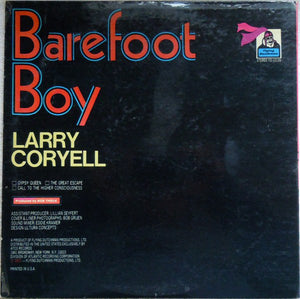 Larry Coryell : Barefoot Boy (LP, Album, PR )