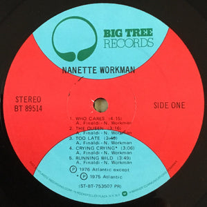 Nanette Workman : Nanette Workman (LP, Album, PR)