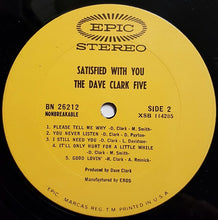 Load image into Gallery viewer, The Dave Clark Five : Satisfied With You (LP, Album, San)
