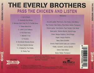 The Everly Brothers* : Pass The Chicken And Listen (CD, Album, RE)