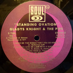 Gladys Knight & The Pips* : Standing Ovation (LP, Album)