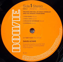 Load image into Gallery viewer, David Bowie : The Rise And Fall Of Ziggy Stardust And The Spiders From Mars (LP, Album, RE, RM, RP, 180)
