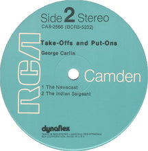 Charger l&#39;image dans la galerie, George Carlin : Take-Offs &amp; Put-Ons (LP, Album, RE)
