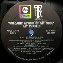 Laden Sie das Bild in den Galerie-Viewer, Ray Charles : Volcanic Action Of My Soul (LP, Album)
