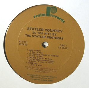 The Statler Brothers : Statler Country (2xLP, Comp)