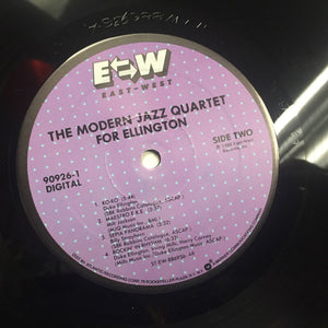 The Modern Jazz Quartet : For Ellington (LP, Album)