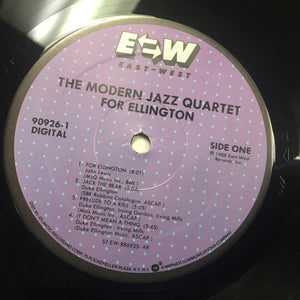 The Modern Jazz Quartet : For Ellington (LP, Album)