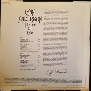 Lynn Anderson : Flower Of Love (LP, Album, Comp)
