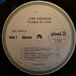 Lynn Anderson : Flower Of Love (LP, Album, Comp)