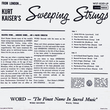 Laden Sie das Bild in den Galerie-Viewer, Kurt Kaiser : From London… Kurt Kaiser&#39;s Sweeping Strings (LP)
