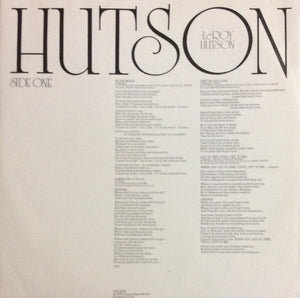 Leroy Hutson : Closer To The Source (LP, Album, LW )