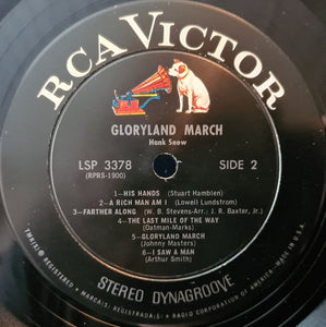 Hank Snow : Gloryland March (LP)