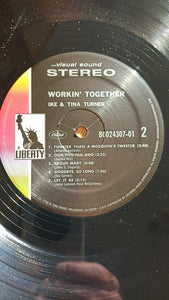 Ike & Tina Turner : Workin' Together (LP, Album, RE)
