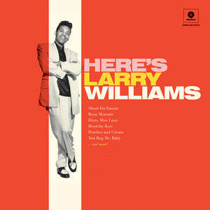 Larry Williams (3) : Here's Larry Williams (LP, Album, RE, 180)