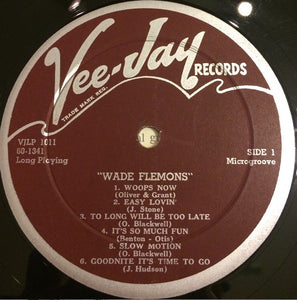 Wade Flemons : Wade Flemons (LP, Album, Mono)