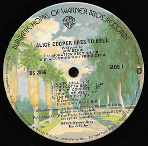 Alice Cooper (2) : Goes To Hell (LP, Album, CSM)