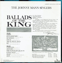 Load image into Gallery viewer, The Johnny Mann Singers : Ballads Of The King (LP, Album, Mono)
