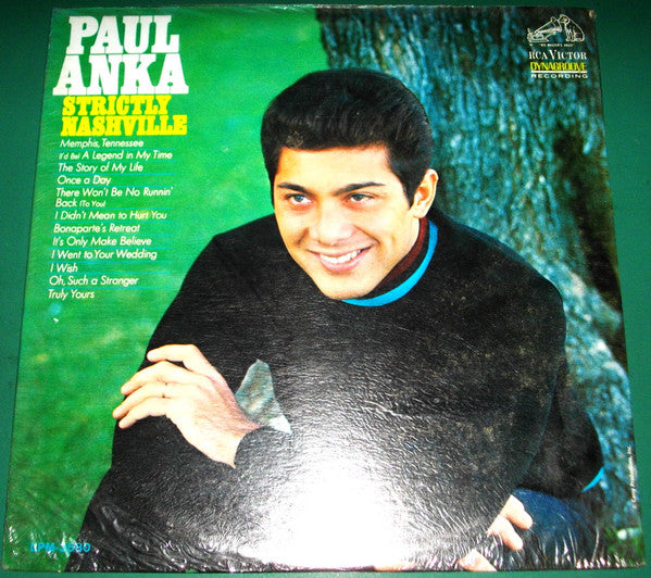 Paul Anka : Strictly Nashville (LP, Album, Mono)