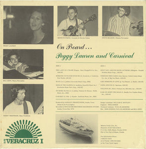 Peggy Lauren And Carnival : On Board... (LP, Album)