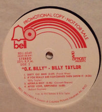 Charger l&#39;image dans la galerie, Billy Taylor : David Frost Presents OK Billy (LP, Promo)
