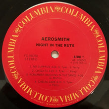 Laden Sie das Bild in den Galerie-Viewer, Aerosmith : Night In The Ruts (LP, Album, Ter)
