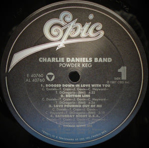 The Charlie Daniels Band : Powder Keg (LP, Album, Car)