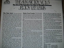Laden Sie das Bild in den Galerie-Viewer, Jerry Lee Lewis : The Sun Story Vol.5 (LP, Comp, Mono, RE)
