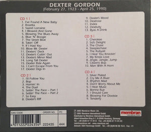 Dexter Gordon : Blow Mr. Dexter (4xCD, Comp, RM)