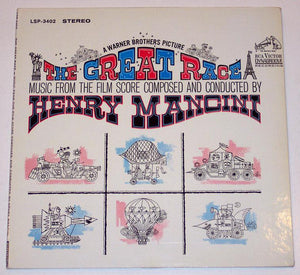 Henry Mancini : The Great Race - Music From The Film Score (LP, Album, Gat)