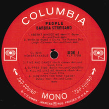 Load image into Gallery viewer, Barbra Streisand : People (LP, Album, Mono, RP, Pit)
