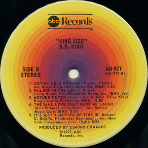B.B.King* : King Size (LP, Album)