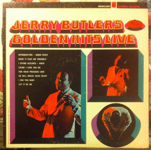 Jerry Butler : Jerry Butler's Golden Hits Live (LP)