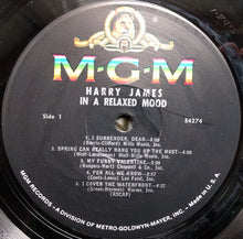 Charger l&#39;image dans la galerie, Harry James (2) : In A Relaxed Mood (LP, Album, Mono)
