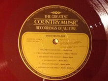 Load image into Gallery viewer, Various : The Greatest Country Music Recordings Of All Time- Country To Pop (Box, Comp, Red + 2xLP, Comp, S/Edition, Red)
