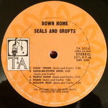 Charger l&#39;image dans la galerie, Seals &amp; Crofts : Down Home (LP, Album, Bes)
