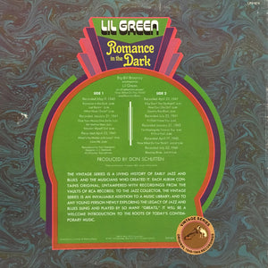 Lil Green : Romance In The Dark (LP, Comp, RM)