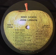Charger l&#39;image dans la galerie, John Lennon : Mind Games (LP, Album, Los)
