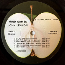 Laden Sie das Bild in den Galerie-Viewer, John Lennon : Mind Games (LP, Album, Los)
