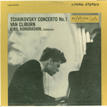 Load image into Gallery viewer, Tchaikovsky* - Van Cliburn, Kiril Kondrashin : Concerto No. 1 (LP, Album, RE)

